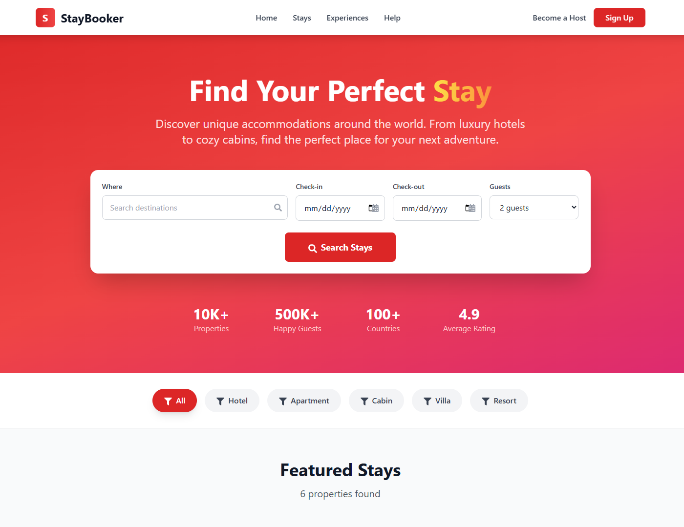 Booking & Reservation System