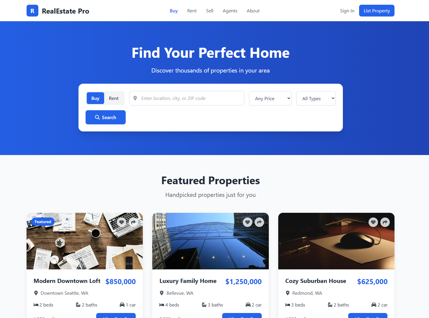 Real Estate Platform